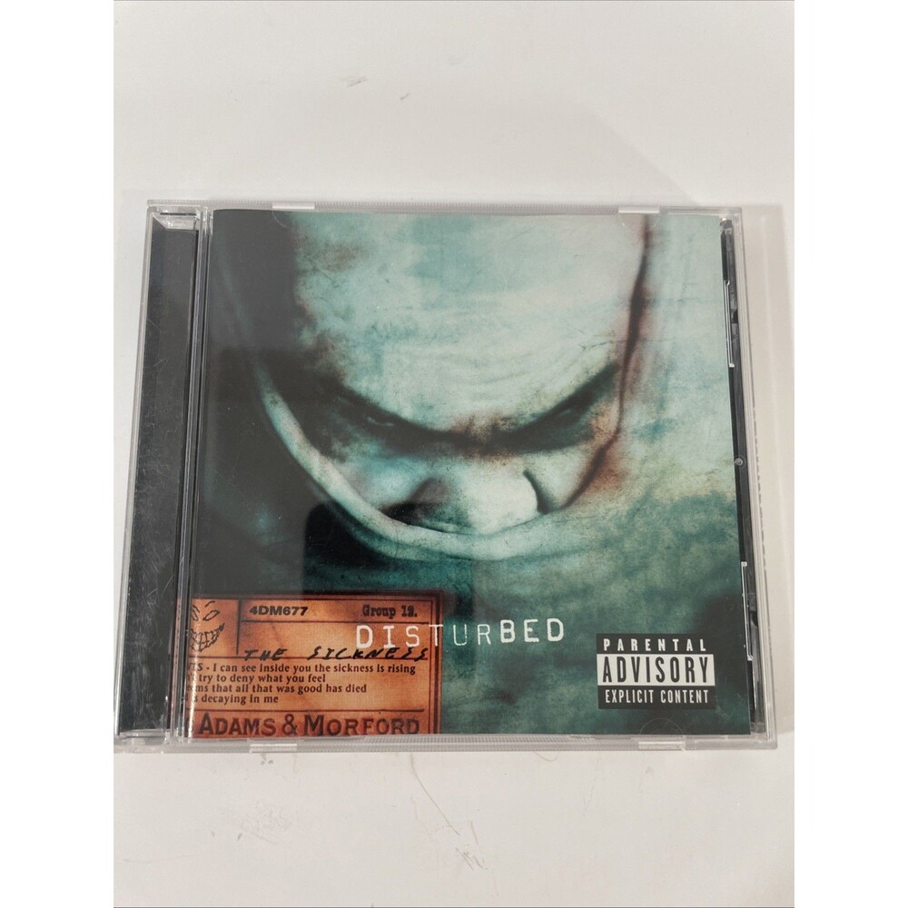 Disturbed / The Sickness CD - Original Giant Records release 24738-2 (2000)